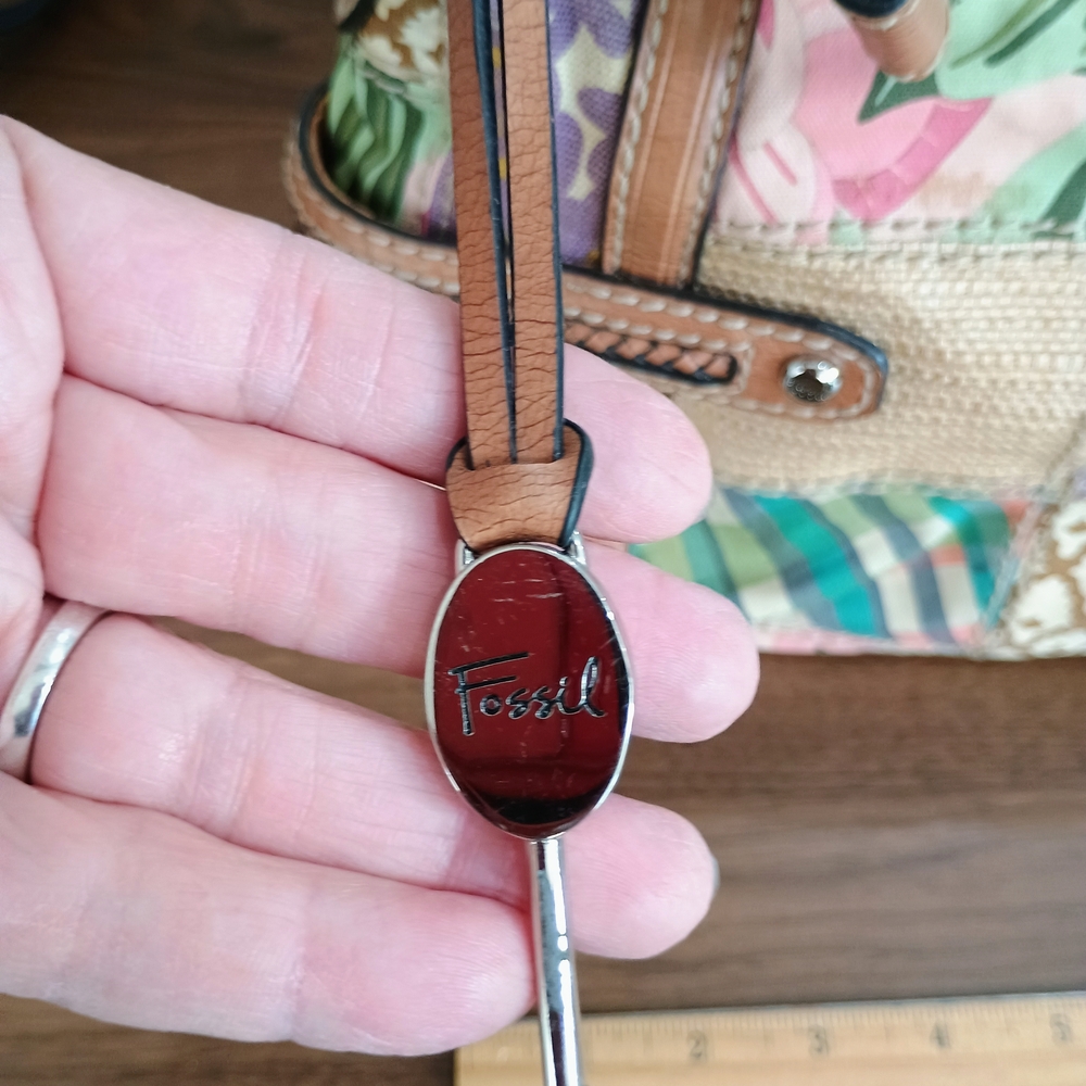 Fossil Multicolor Patchwork Shoulder Bag - Picture 3 of 10